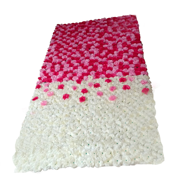 CARNITION RANI, PINK AND WHITE PANEL