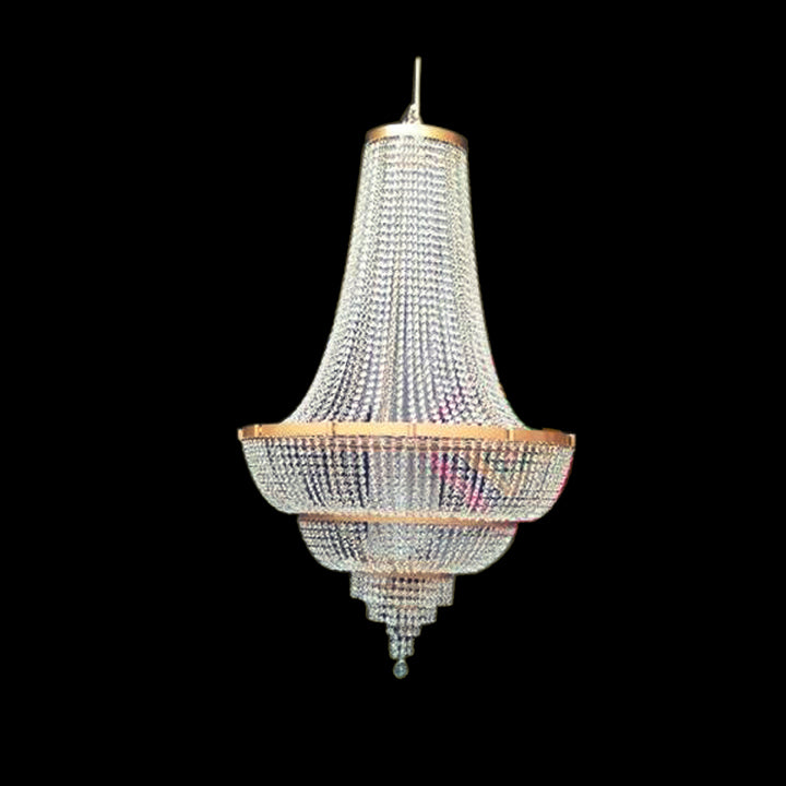 CRESTAL METAL CHANDELIER