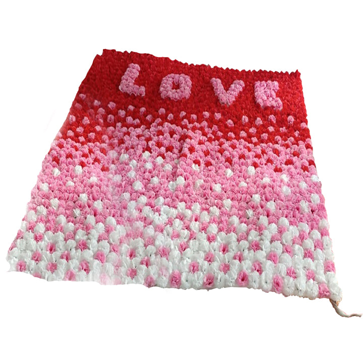 CARNITION LOVE GRADESHTION PANEL RED, PINK AND WHITE