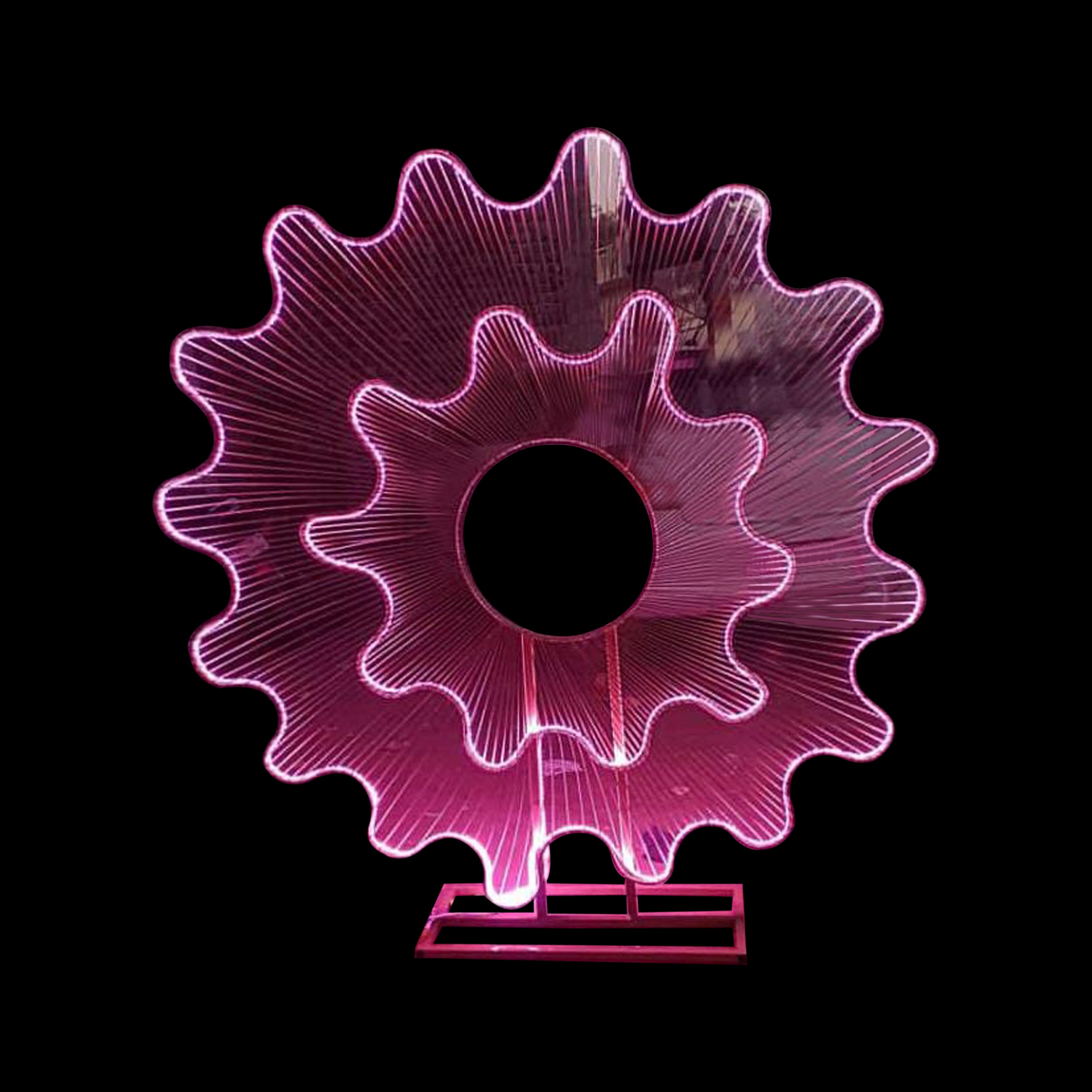 Selfy LED Light Stand  Rani Colour
