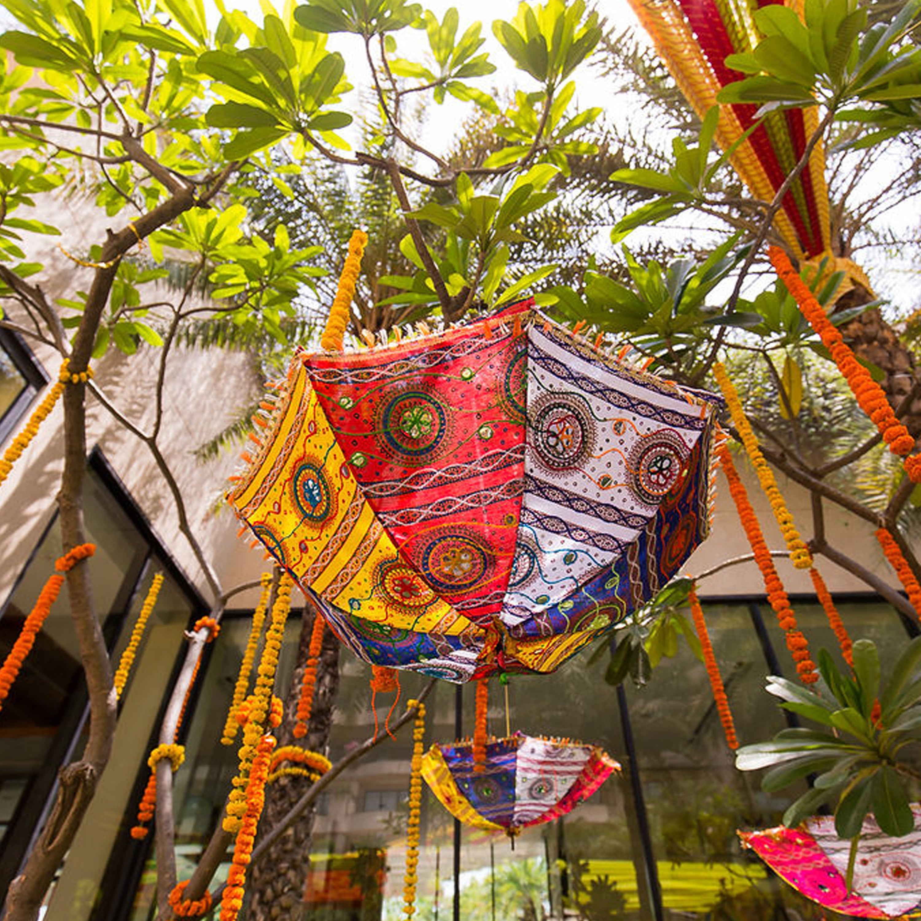 Rajasthani Umbrella Multi Colour