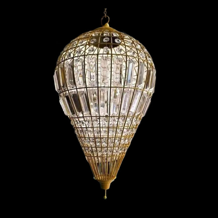 BHAVRA SHEPE CRYSTAL AND GLASS PATRI  BALL- GOLD