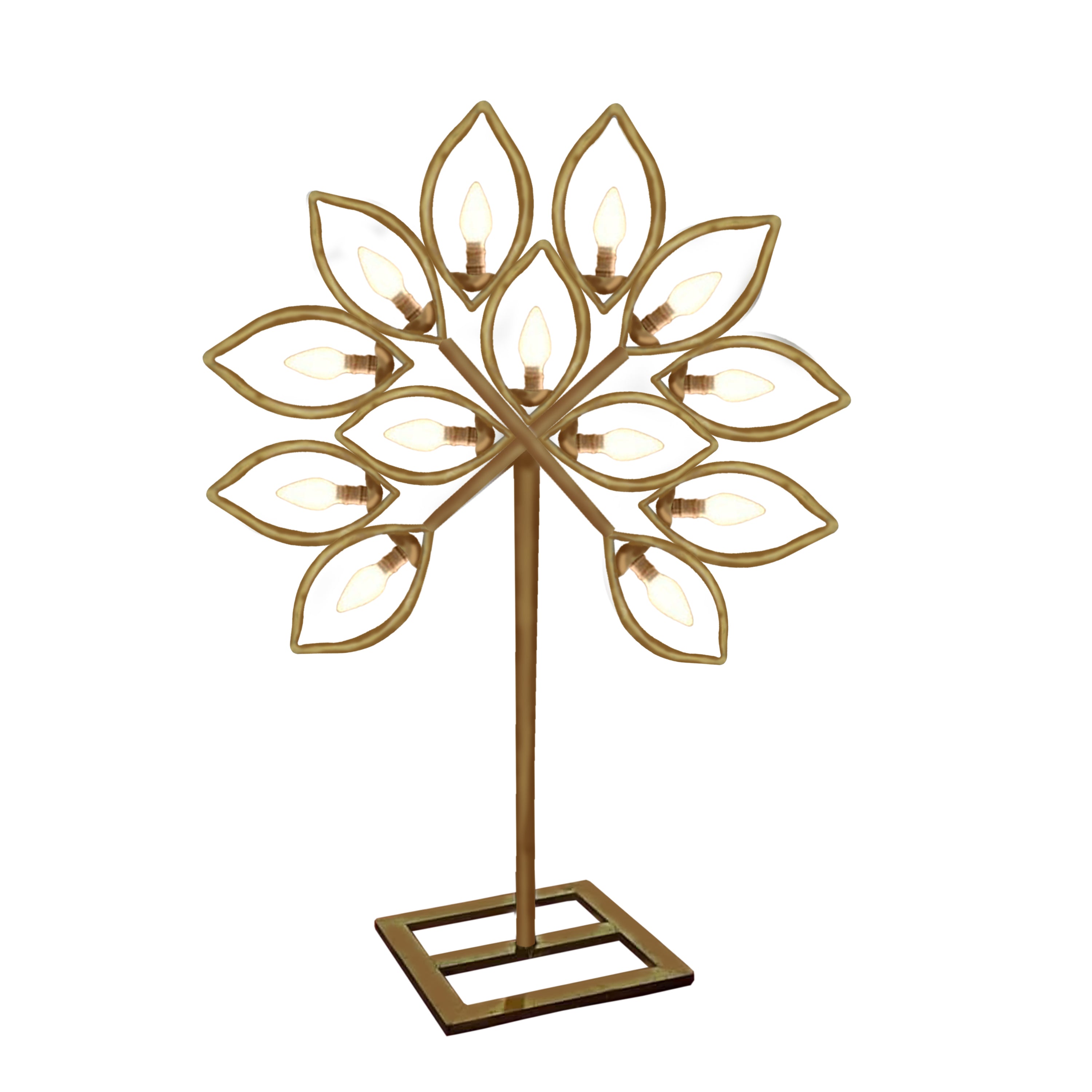 13 light Leaf Stand