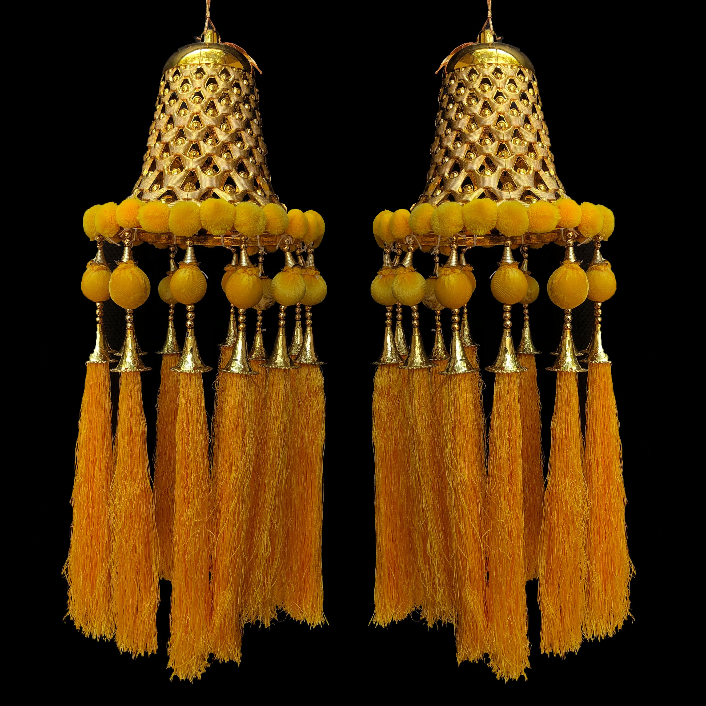 Hanging Bell with Tassels