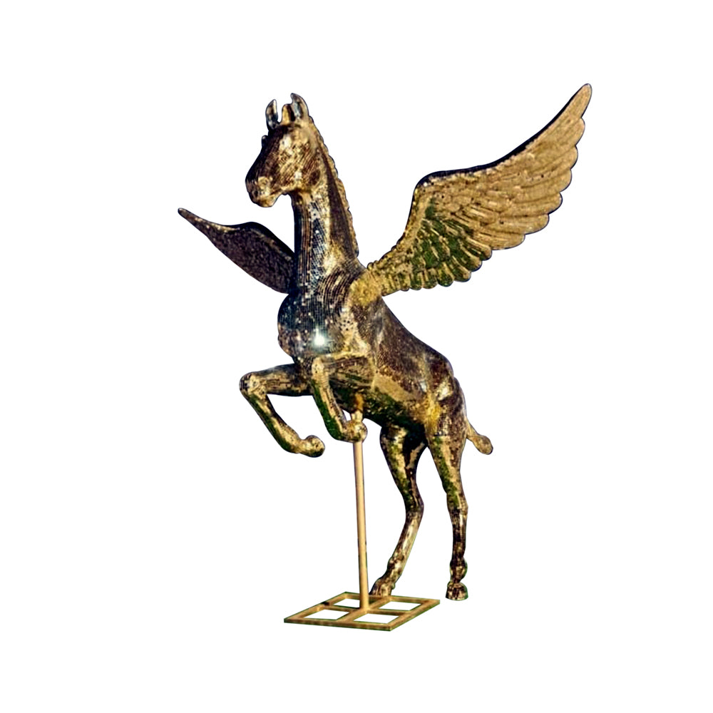 MIRROR HORSE GOLD