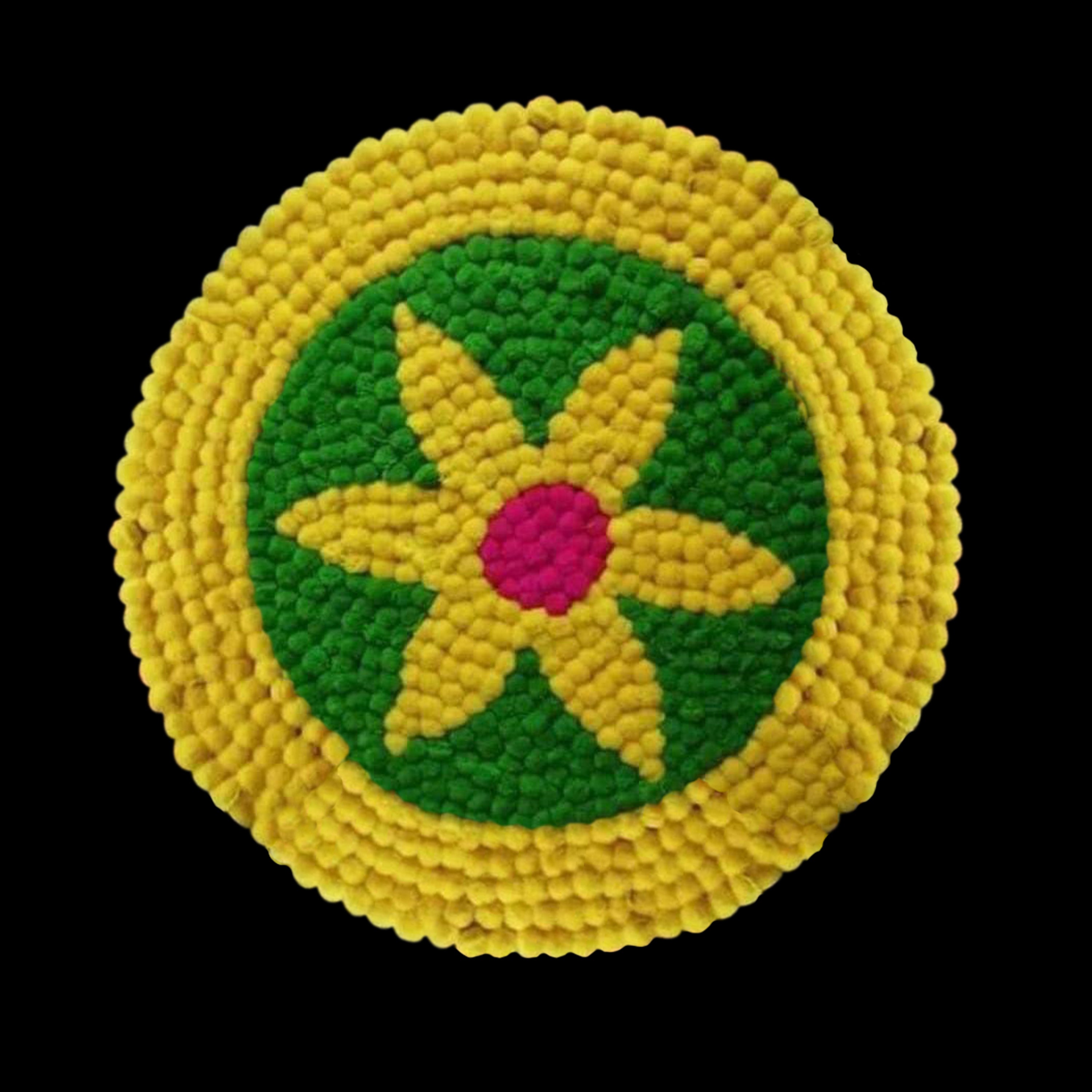 Pum Pum Ring Rangoli  Design