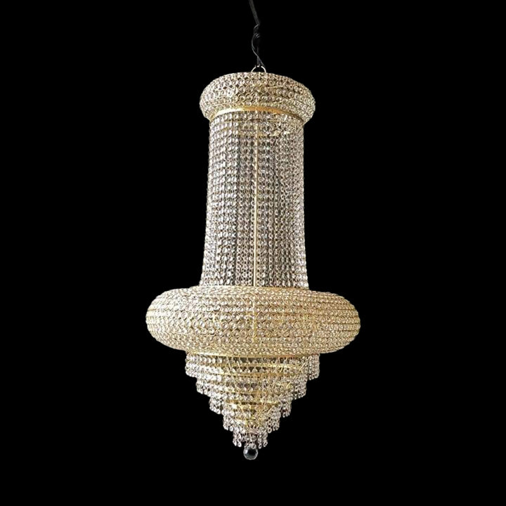 TUBE CRYSTAL CHANDELIER