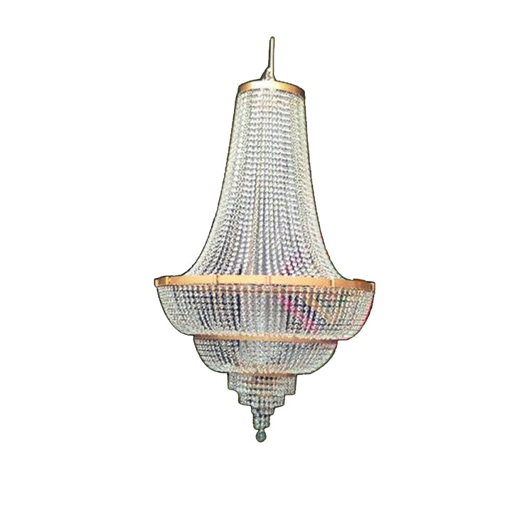 CRESTAL METAL CHANDELIER