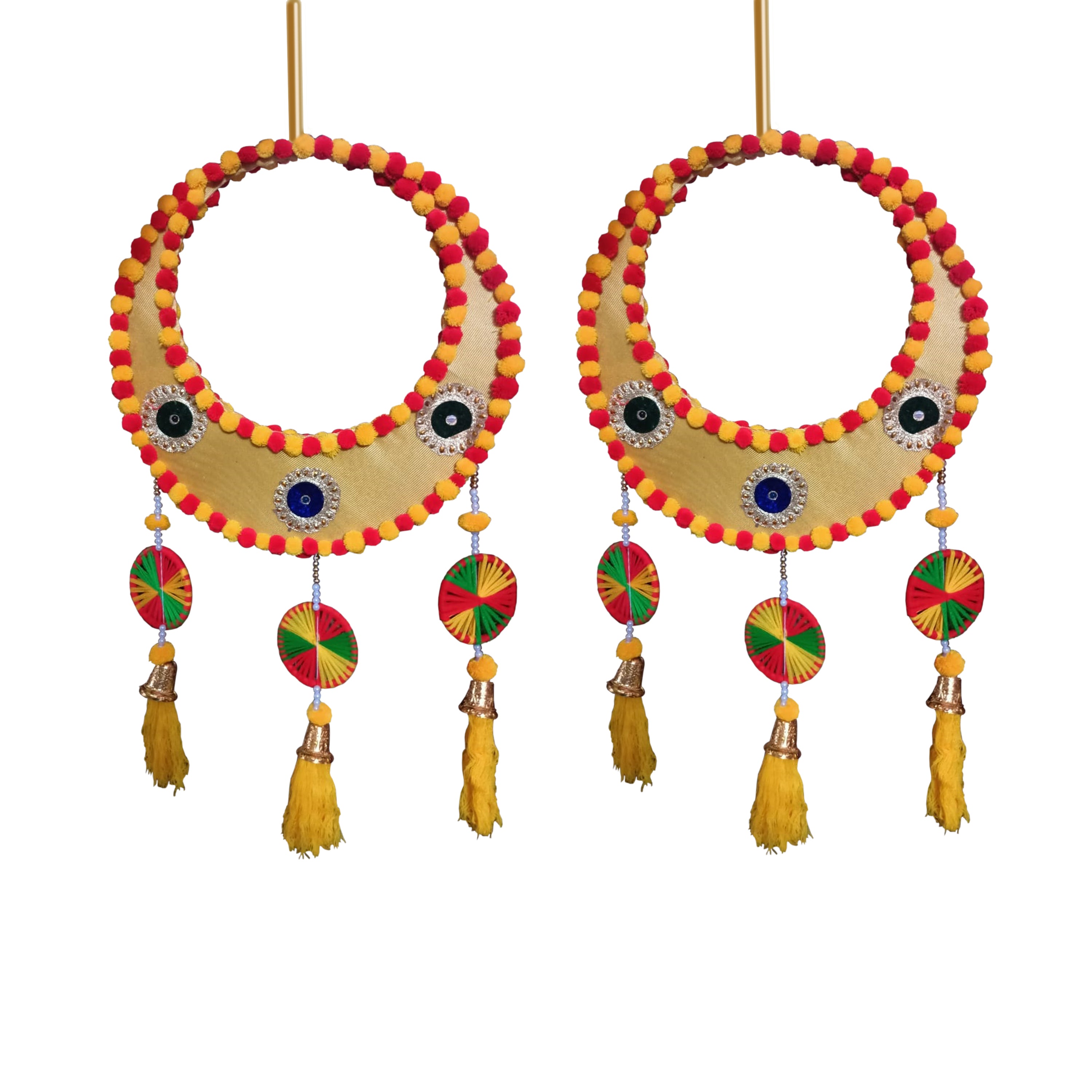 Full Moon Three Bangles Hanging
