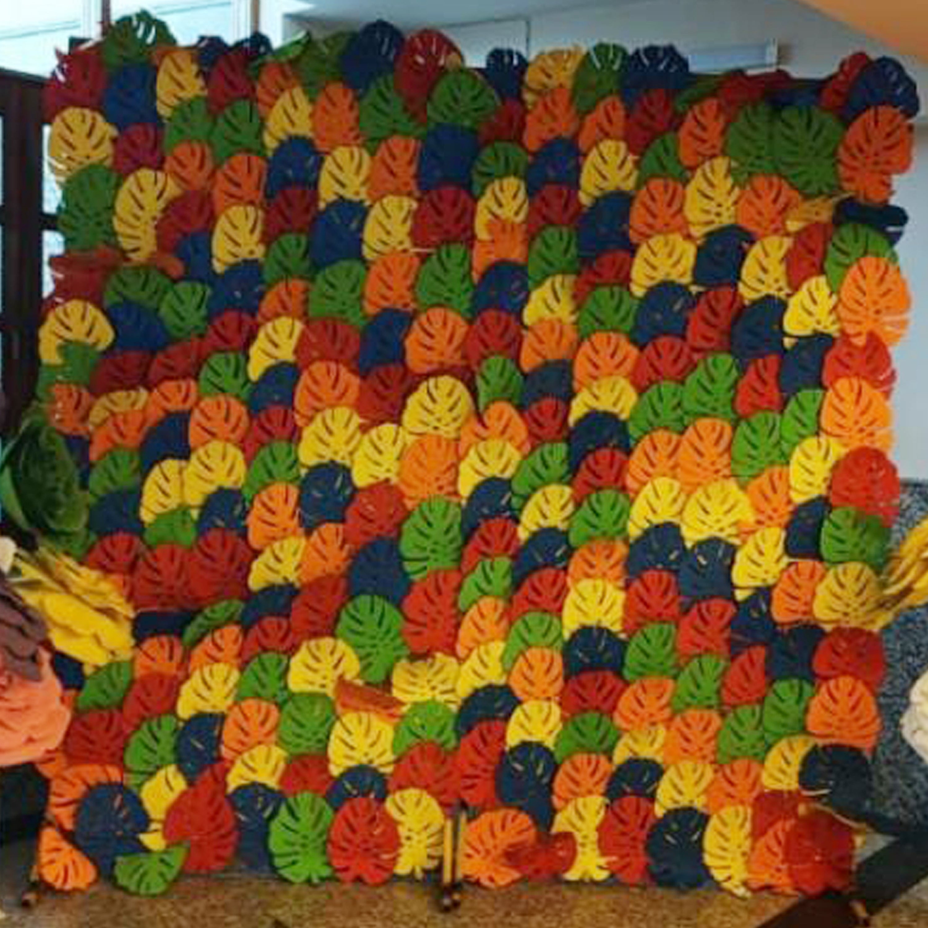 FOAM LEAVES 9 inch single pice