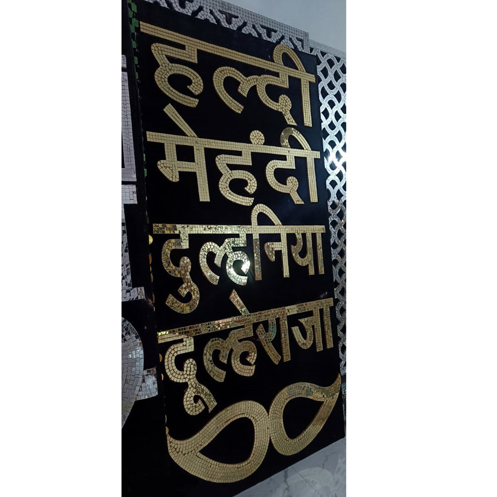 HALDI MHENDI LETTERS SET OF 5 PICE HINDI LETTERS