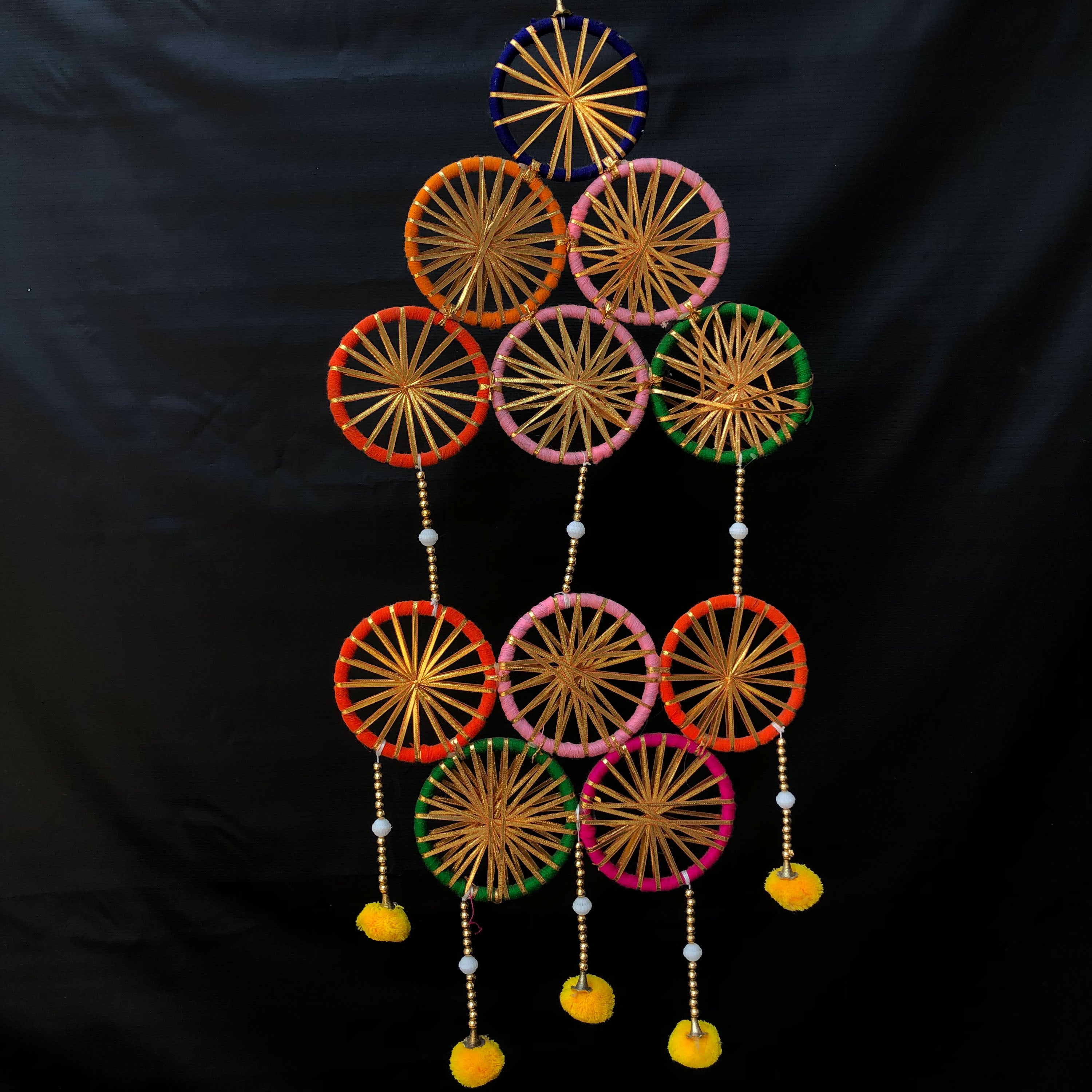 Elevone Bangles Ring Hanging Multi Colour