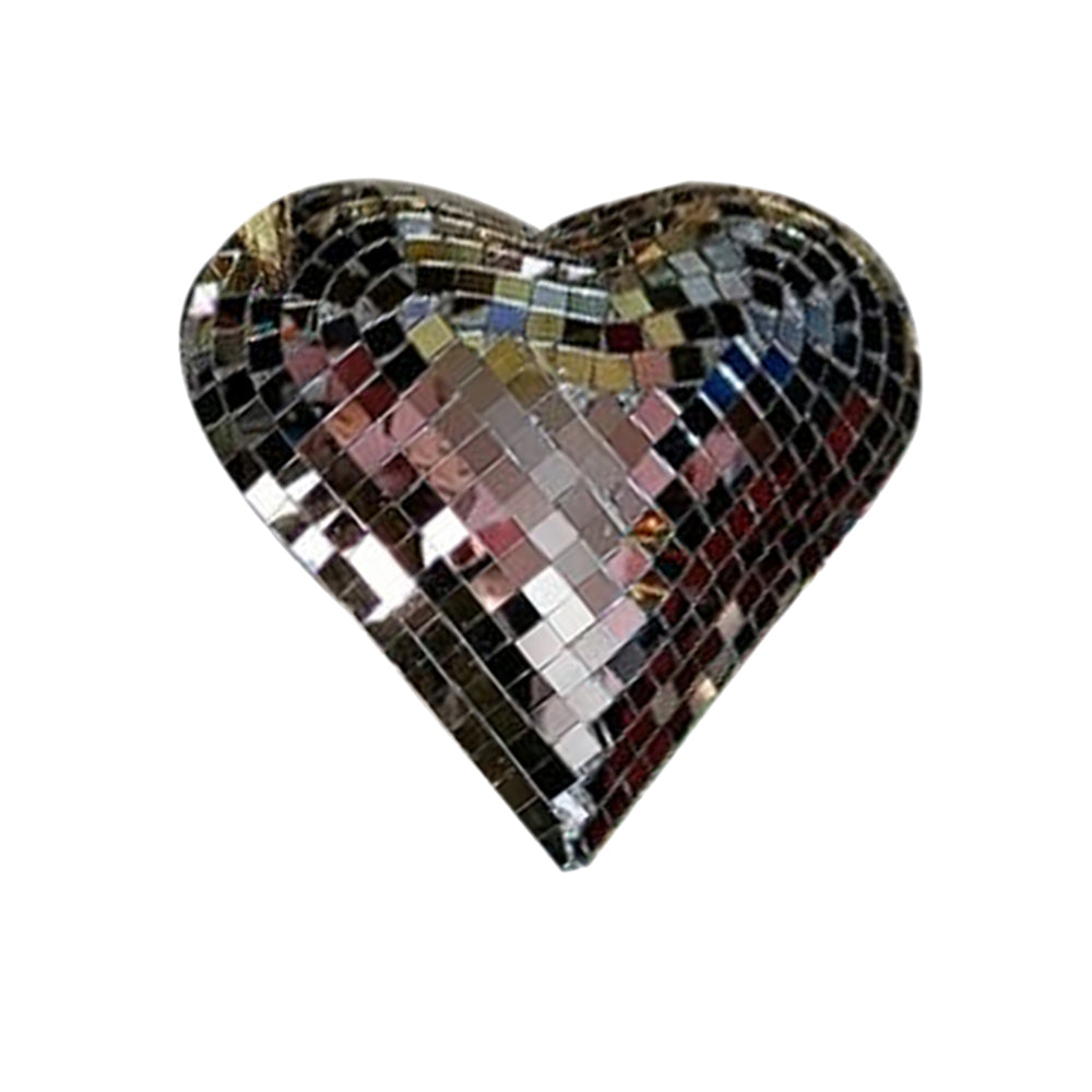 MIRROR HEART SILVER
