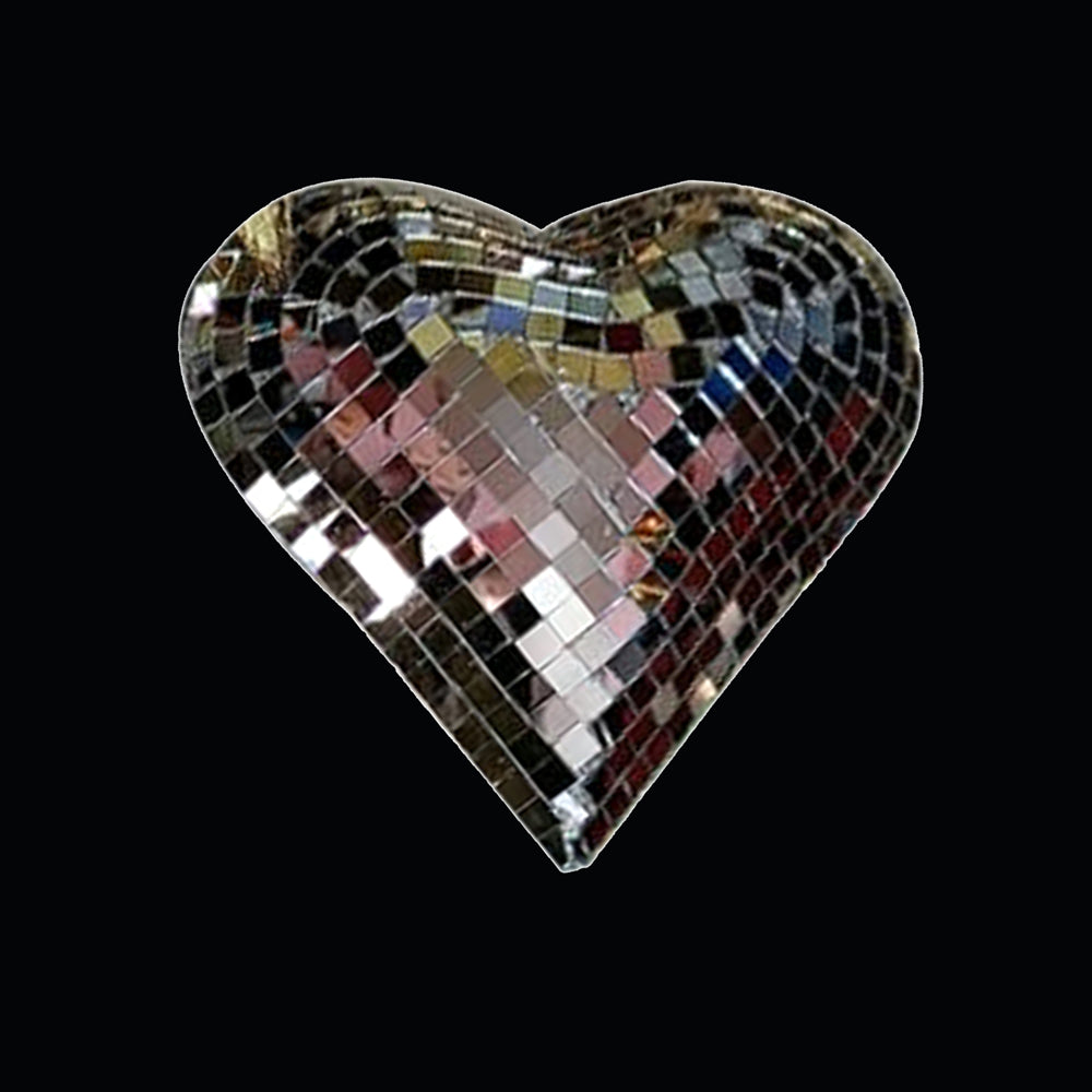 MIRROR HEART SILVER