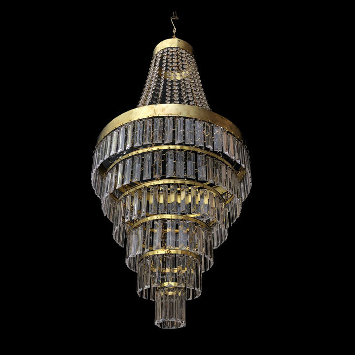 GLASS PATRI CHANDELIER