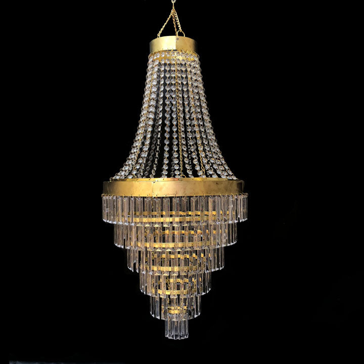 GLASS PATRI CHANDELIER