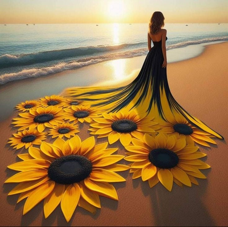 SUN FLOWER For HALDI DECOR