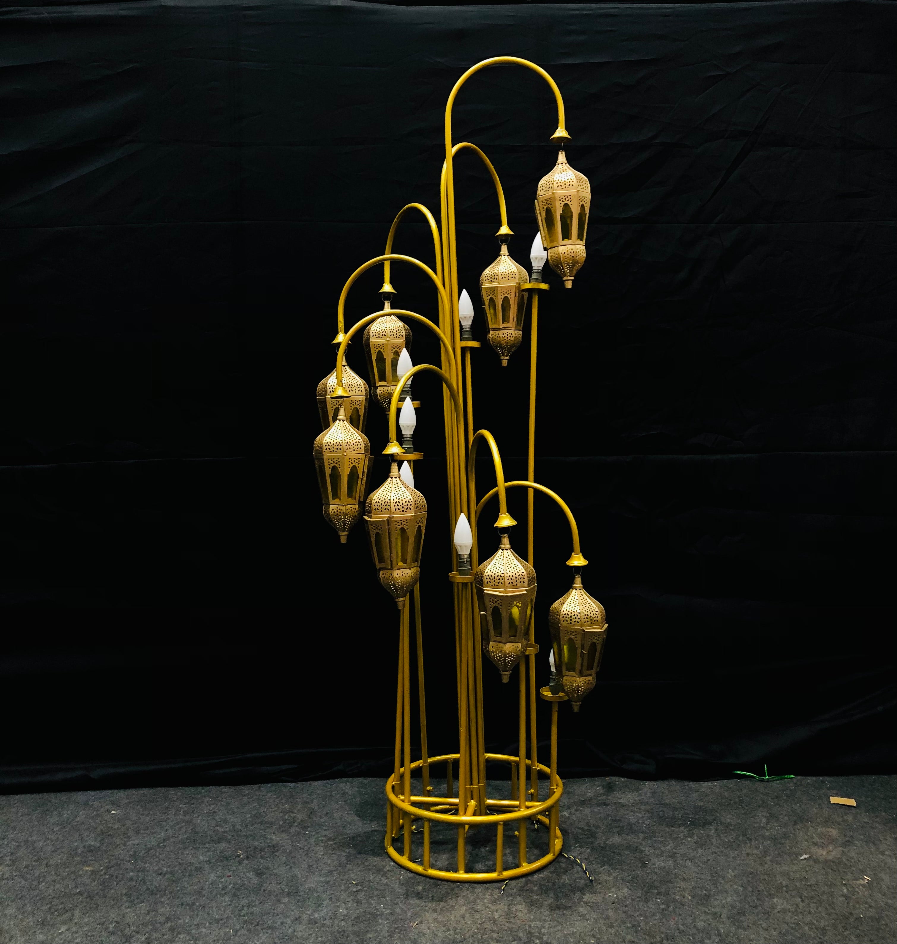 MD CANDEL STAND 8 LIGHTS