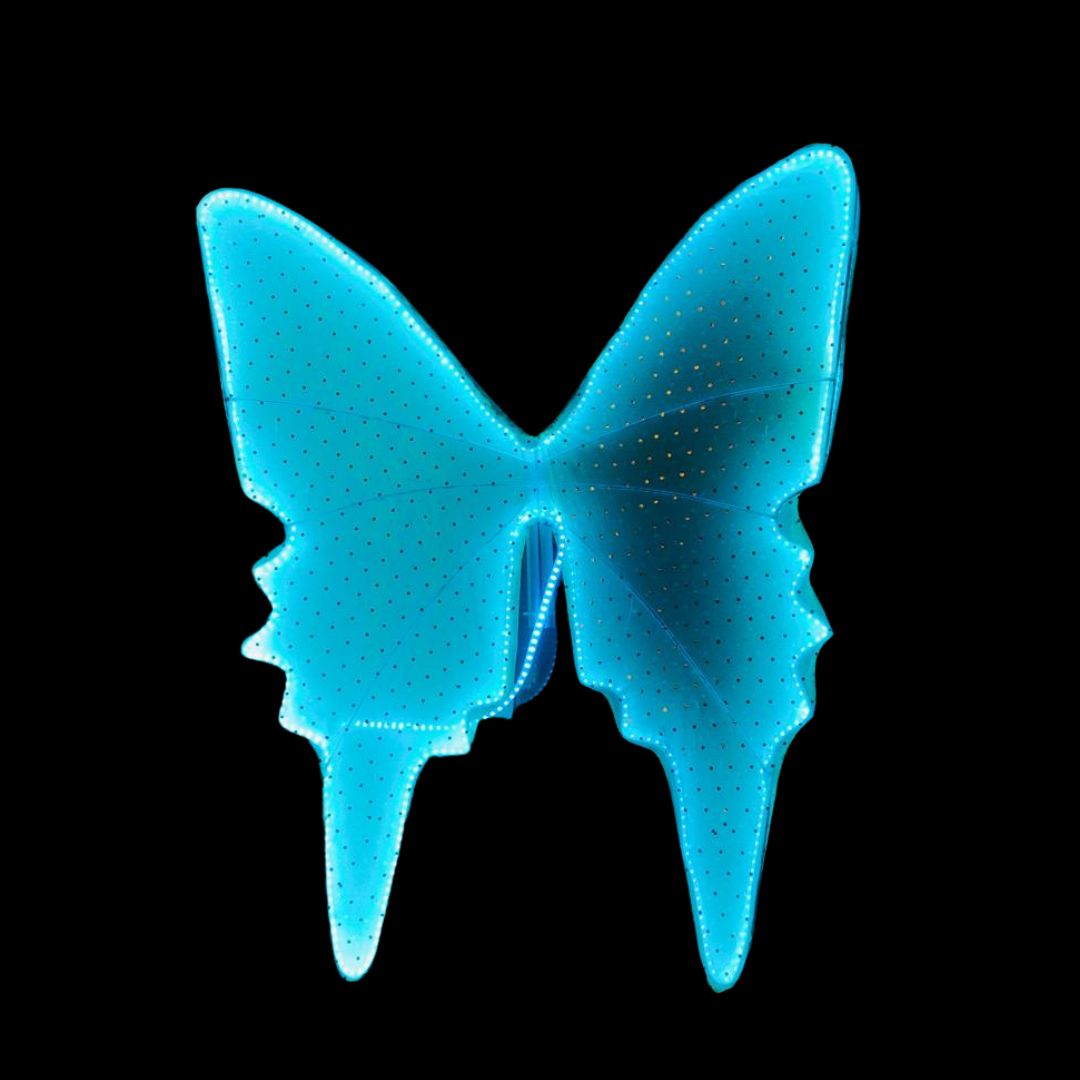 BUTTERFLY HANGING BLUE