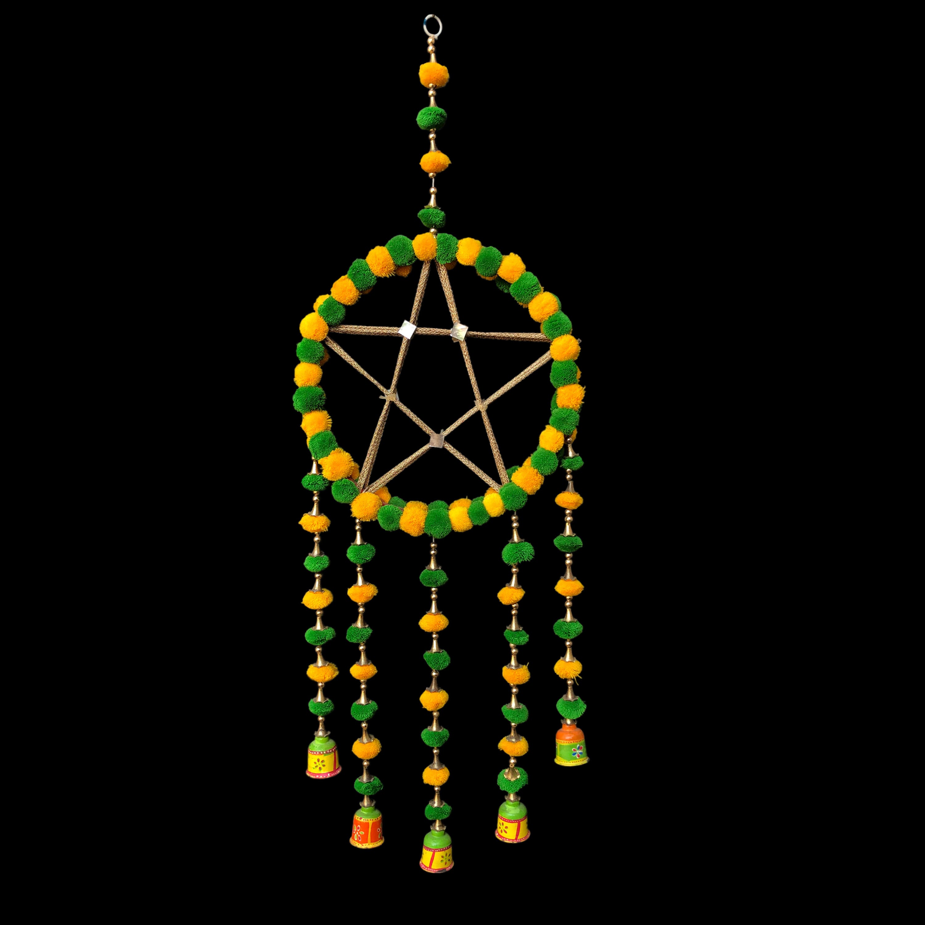 Pum Pum Star Ring hanging