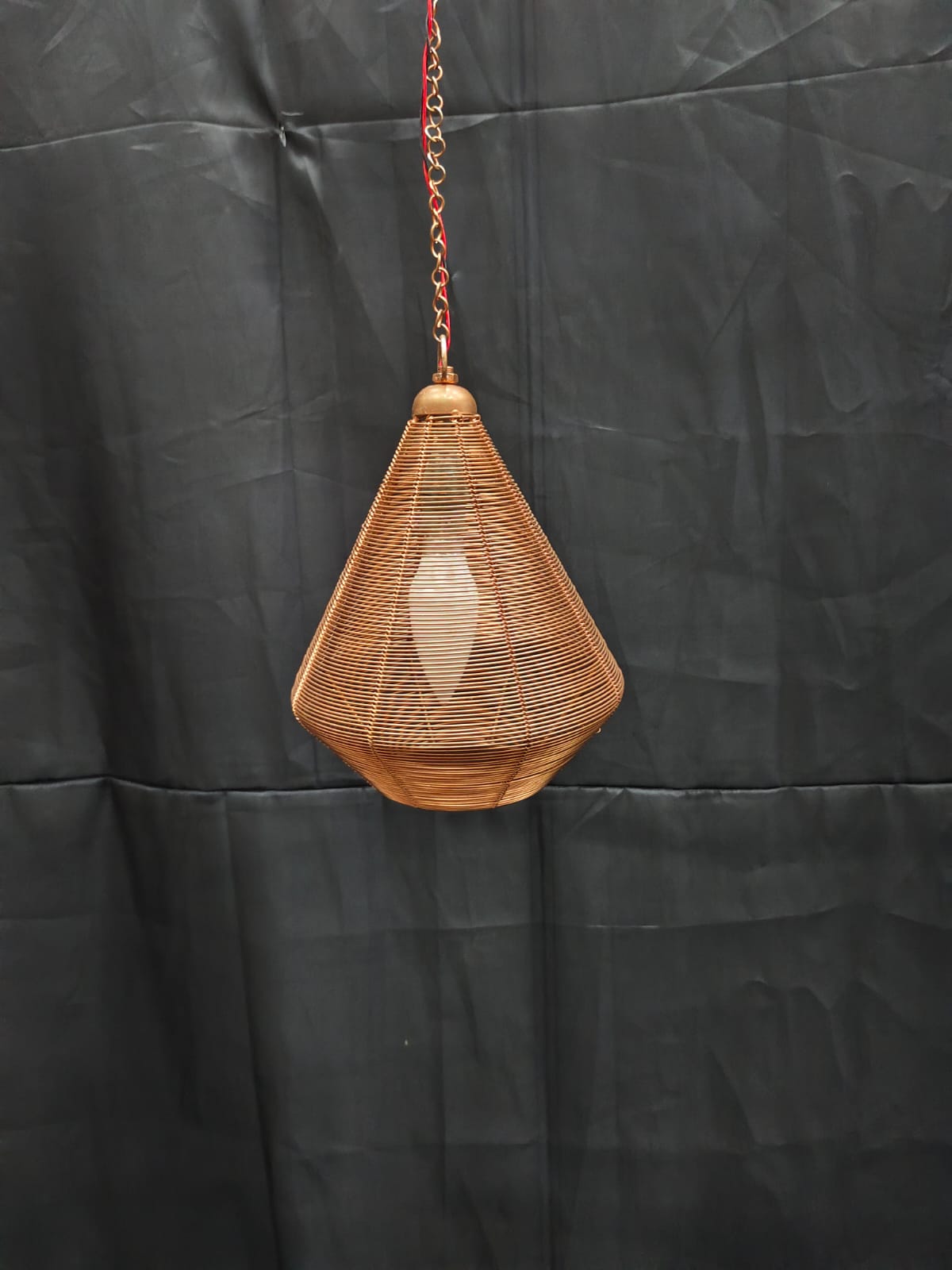 SINGLE LIGHT MD HANGING LAMP