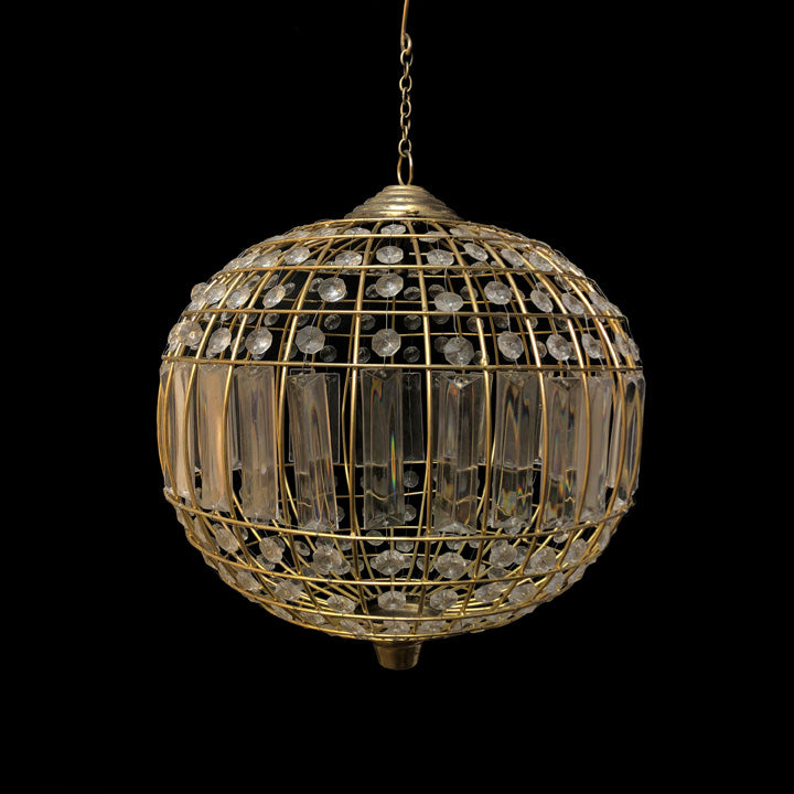 CRYSTAL HANGING BALL