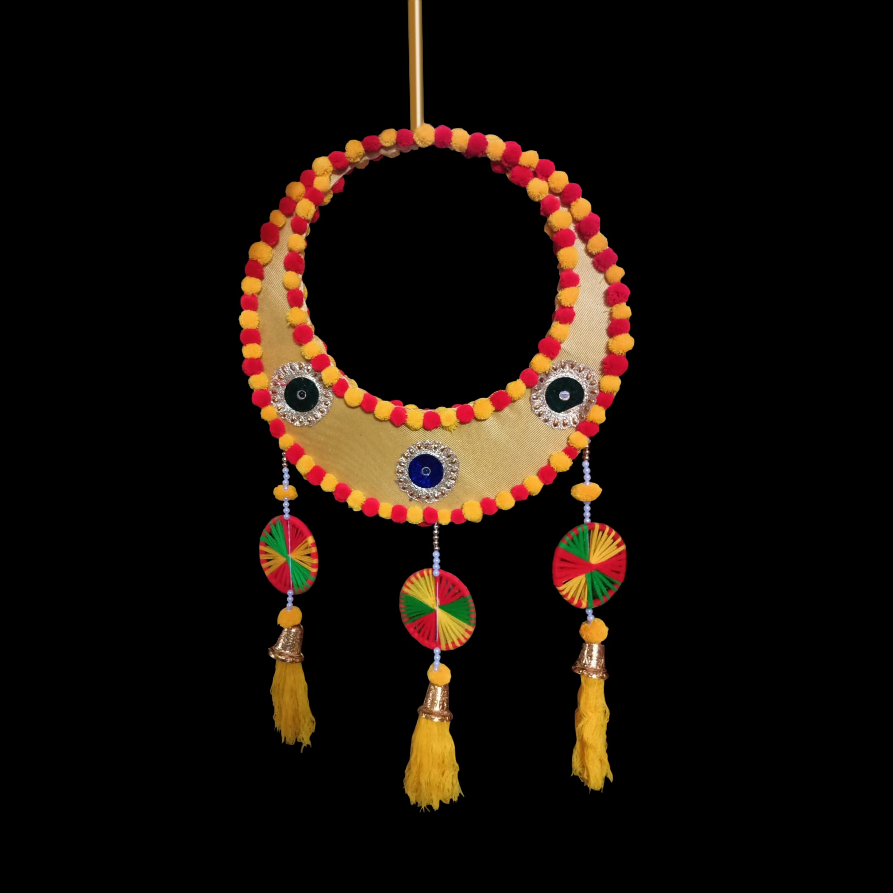 Full Moon Three Bangles Hanging