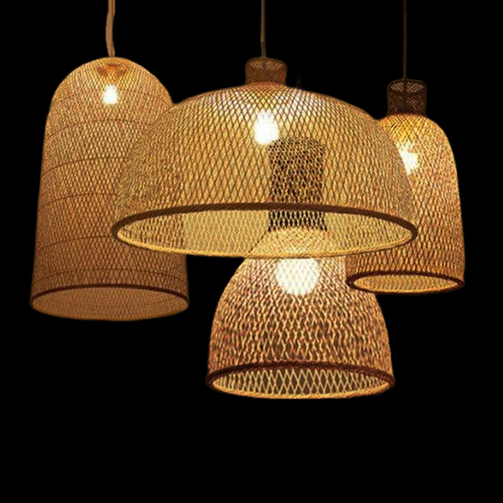 DISPLY HANGING LAMP 4 PICE SET