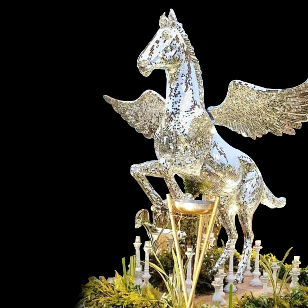 MIRROR HORSE GOLD