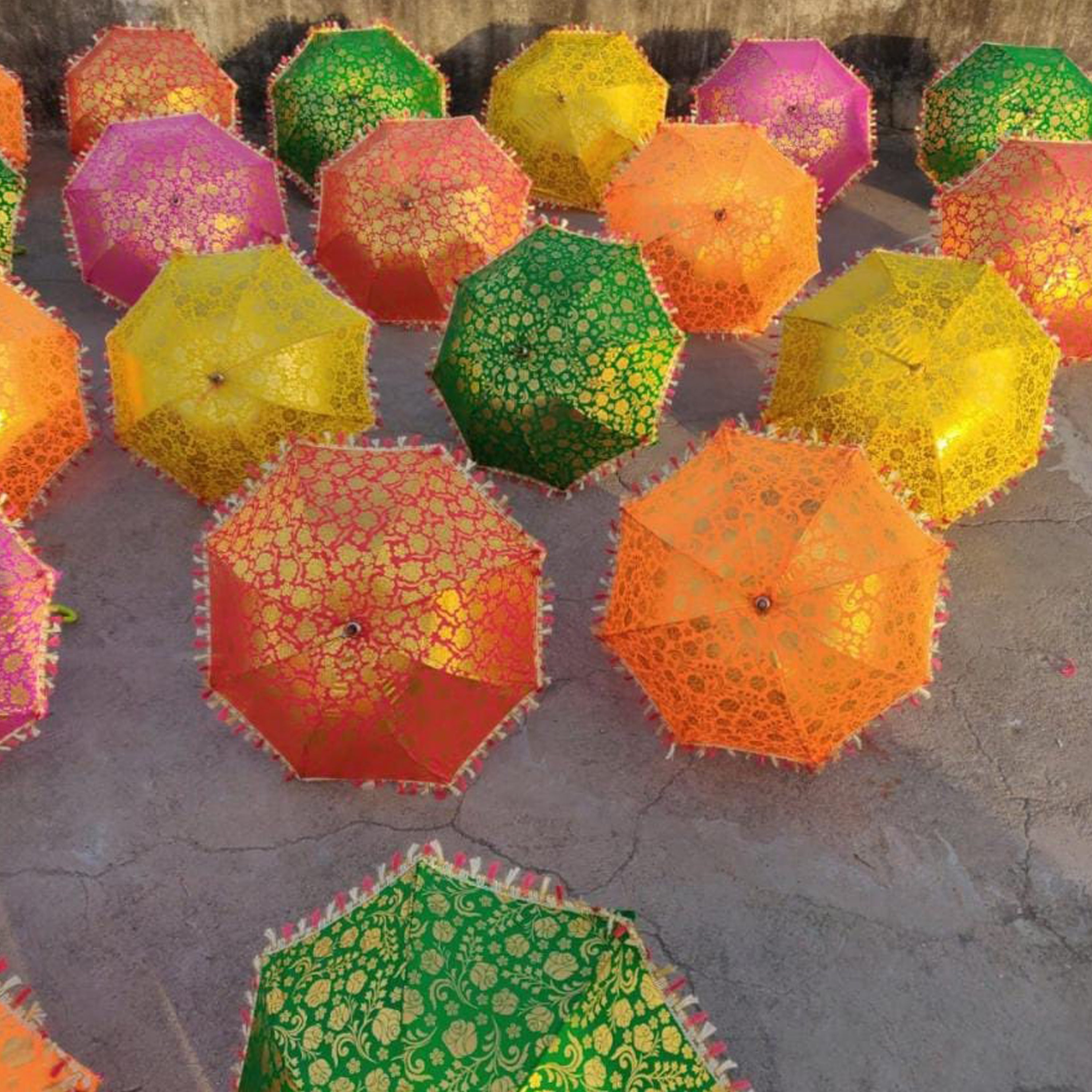 Rajasthani Umbrella Multi Colour