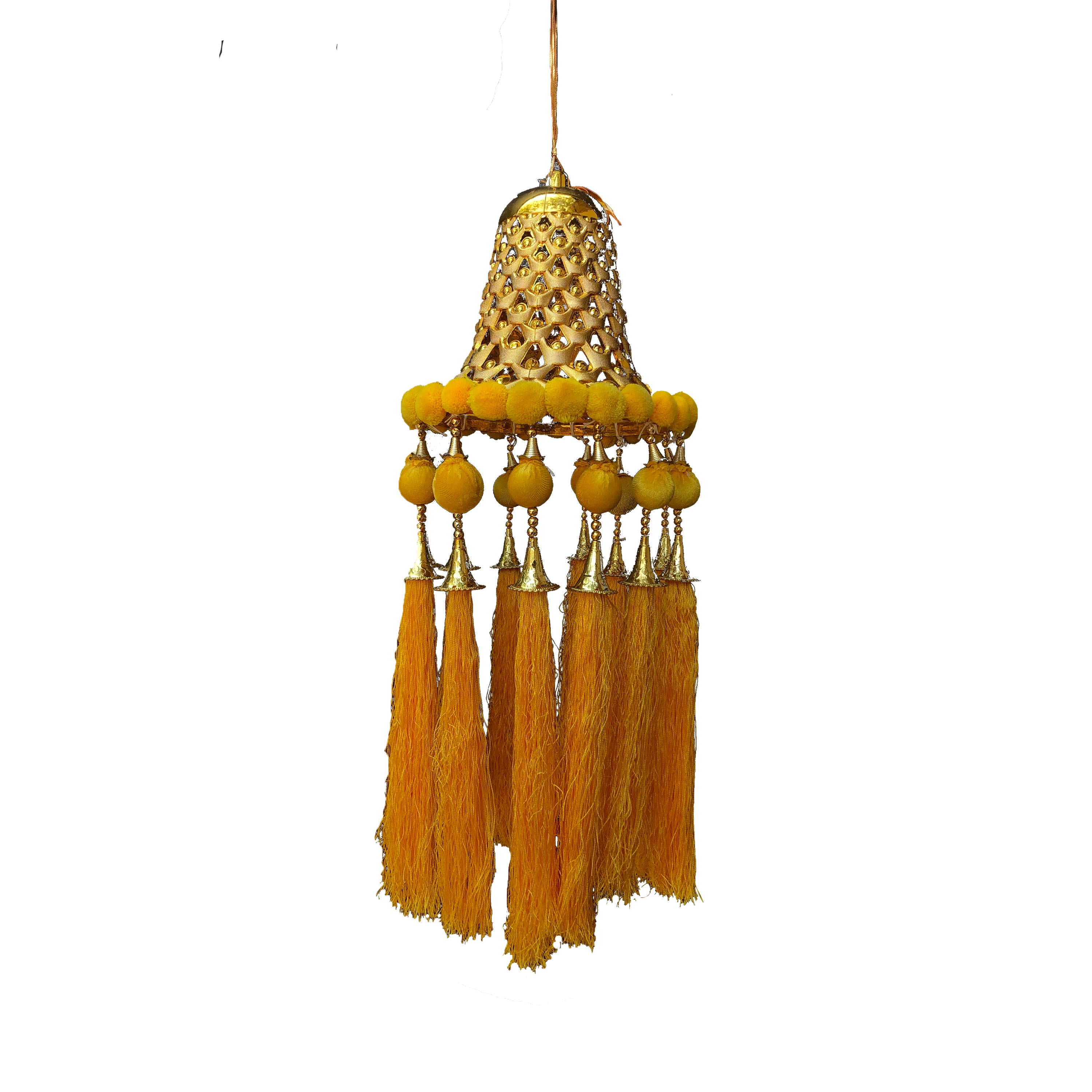 Hanging Bell with Tassels