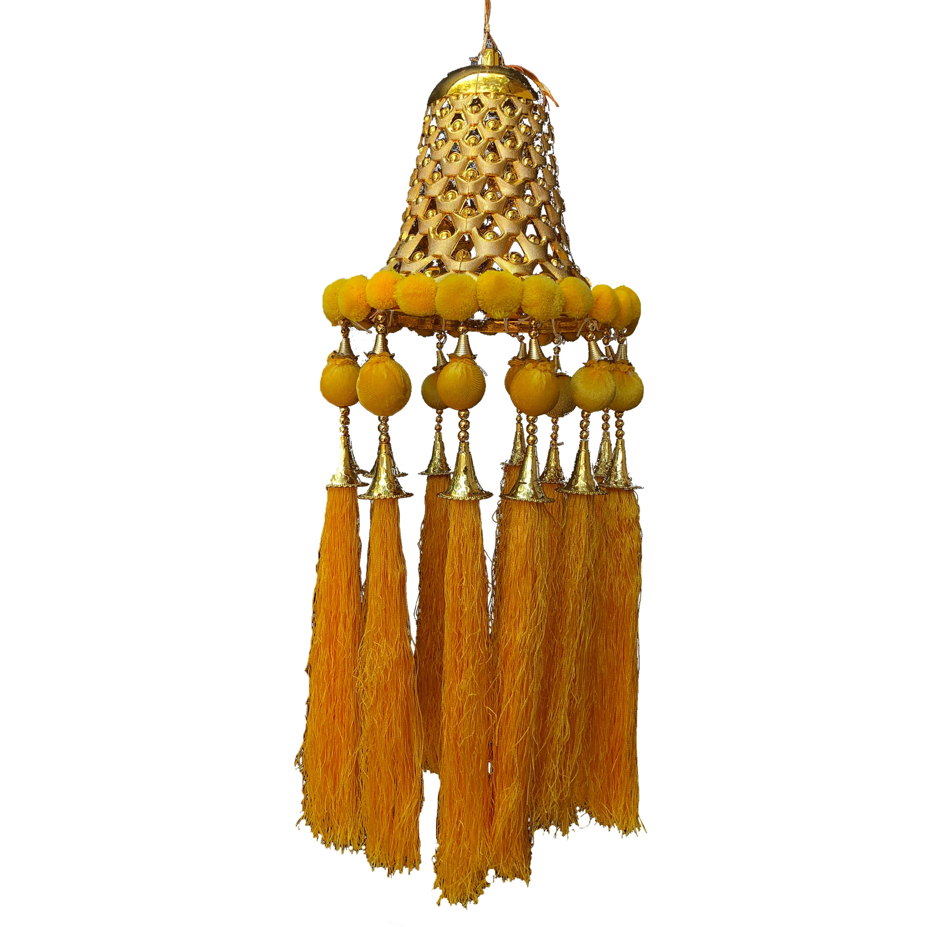 Hanging Bell with Tassels