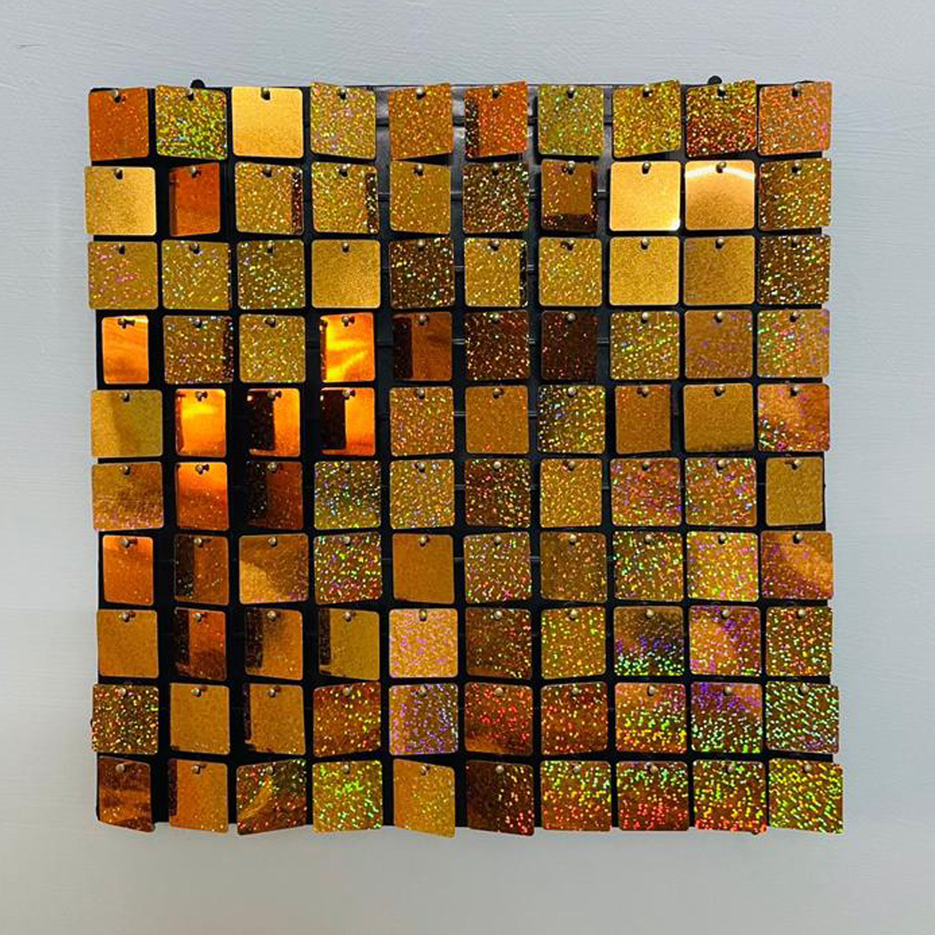 Glitter Sequins Panel Colour - Gold, Silver, Red, Pink