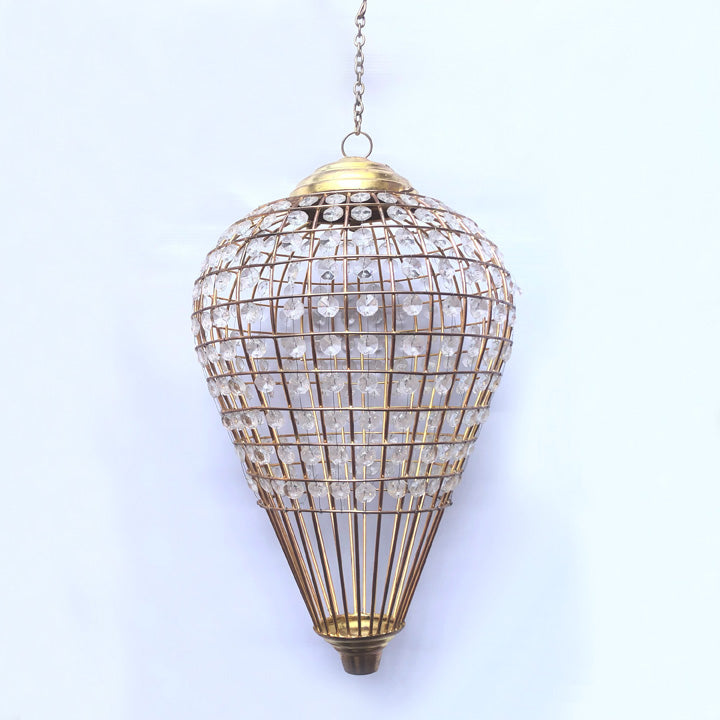 BHAVRA SHEPE CRYSTAL BALL- GOLD