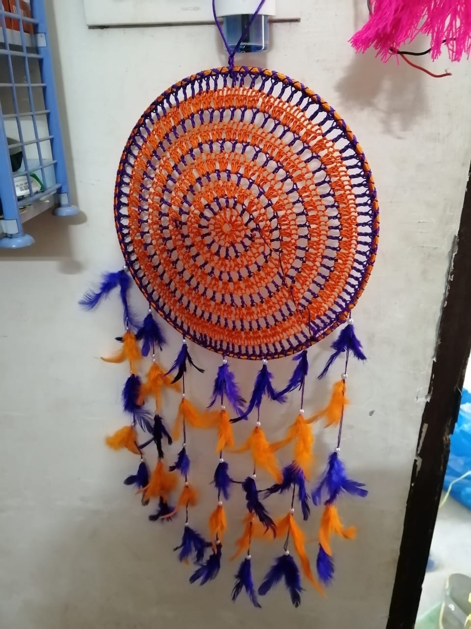 Fether Ring Hanging
