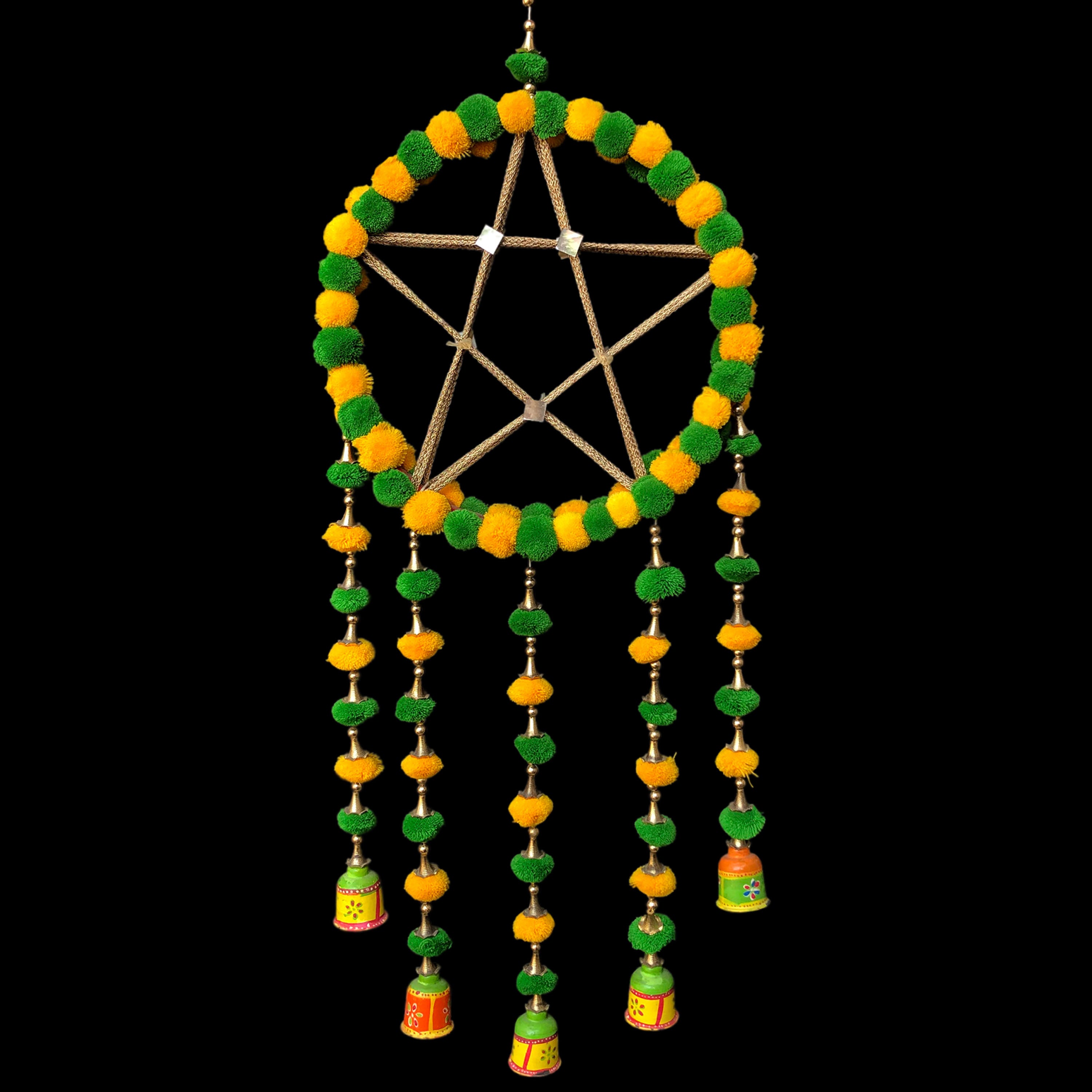 Pum Pum Star Ring hanging